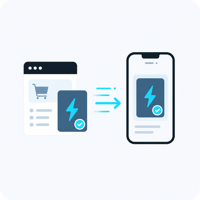 Instant digital delivery