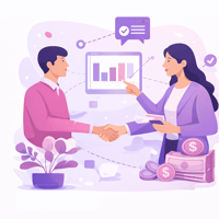 إعداد الإحالات والكاش باك